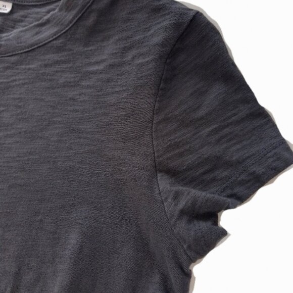 GAP Casual Charcoal Gray Midi Dress with Adjustable Belt – Size XS - Picture 5 of 6